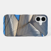 Zeilschip Zeilen Case iPhone 16 Hoesje (Achterkant horizontaal)