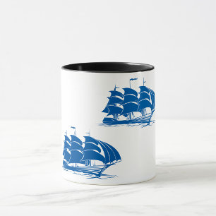 Zeilschip Zeilvaart Oceaan Klipper Mok