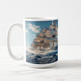 Zeilsloep John B Tall Ship v4.0 Koffiemok