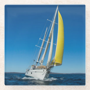 zeilsport   Zuid-Australië Glazen Onderzetter