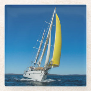 zeilsport   Zuid-Australië Glazen Onderzetter
