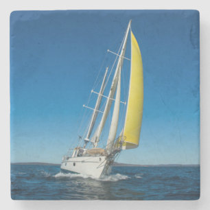 zeilsport   Zuid-Australië Stenen Onderzetter