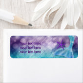 Zeilstaart onder de zee feest adreslabels etiket (Insitu)