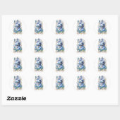 Zeilster Mercury Neo Aqua Rhapsodie Ronde Sticker (Vel)