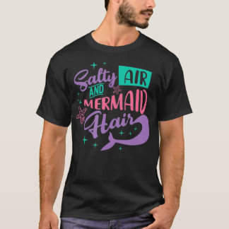 Zeilsterk haar Zeemeerminnenhaar T-shirt