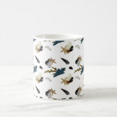 Zeilstrand tropische zeekust koffiemok (Center)