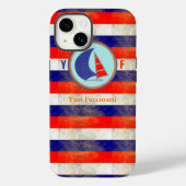 zeilstrepen Case-Mate iPhone case (Achterkant)