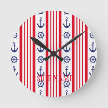 Zeilt in marine stijl