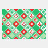 Zeilvakantie Cadeau Inpakpapier Vel (Voorkant 2)