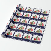 Zeilvakantie Cadeaupapier (Uitgerold)