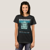 Zeilvindwarszweepmeerval T-shirt (Voorkant volledig)
