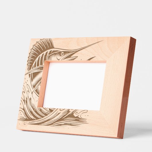 Zeilvis Gegraveerde Lijstjes (Links)