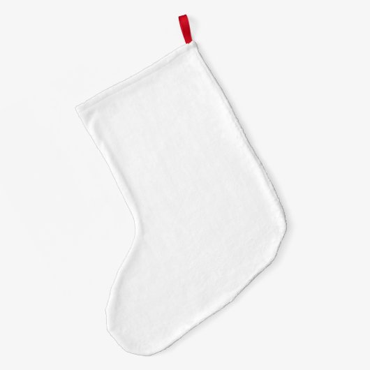 Zeilvis met Santa Hat Stocking Grote Kerstsok (Achterkant (Hangend))