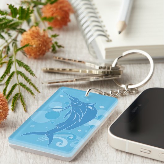 Zeilvis Sleutelhanger (Voorkant Rechts)