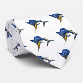 Zeilvis Stropdas (Opgerold)