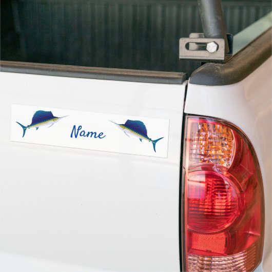 Zeilvis Thunder_Cove Bumpersticker (Op Truck)