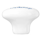 Zeilvis Thunder_Cove Keramische Knop (Zijkant)