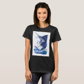 Zeilvissen en ballyhoo t-shirt (Voorkant volledig)