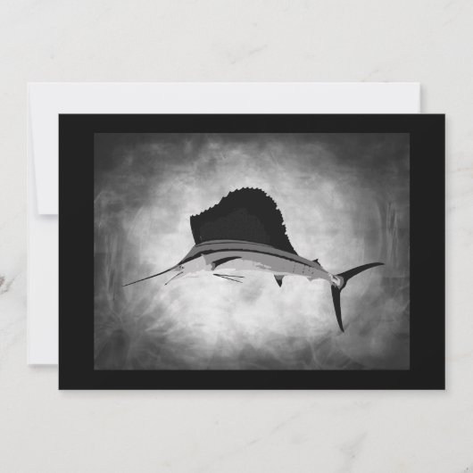 Zeilvisserij  kunst kaart (Voorkant)