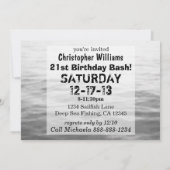 Zeilvisserij  kunst kaart (Achterkant)