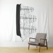 Zeilwandtapijt Wandkleed (In Situ (horizontaal))