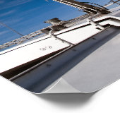 zeilzeilen en lucht poster (Hoek)