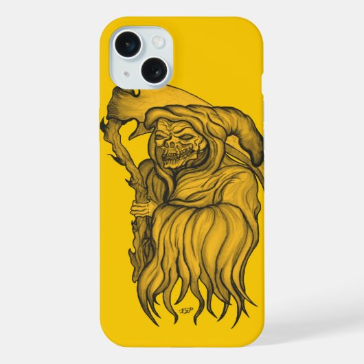 Zeiseman - De Dood iPhone Hoesje (Achterkant)