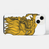 Zeiseman - De Dood iPhone Hoesje (Achterkant horizontaal)