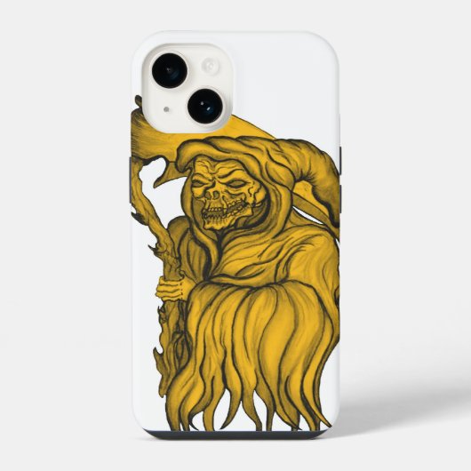 Zeiseman - De Dood iPhone Hoesje (Achterkant)