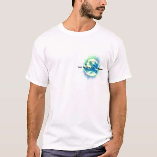 Zeitgeist-Jacque Fresco : Toekomst van ontwerp T-shirt (Voorkant)