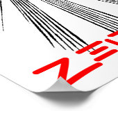 ZEITGEIST Lijst Art Poster (Hoek)