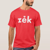 zek Poolse Achternaam Tshirt (Voorkant)
