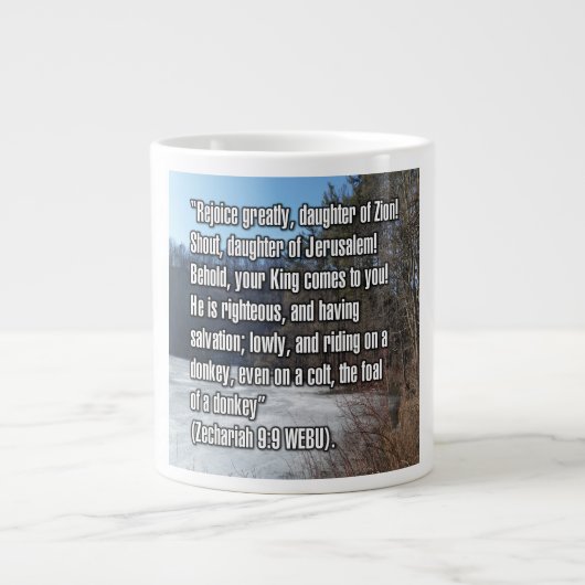 Zekaria 9:9 WEBU Mok (Voorkant)