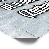 Zekaria 9:9 WEBU Perfect Poster (Hoek)