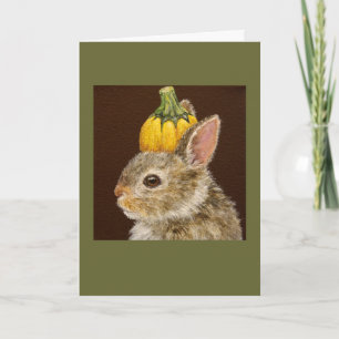 Zeke de baby bunny card kaart