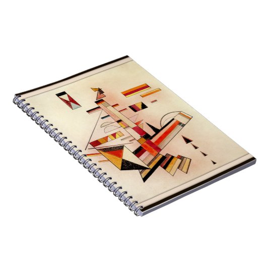 Zeker, beroemde pantsering door Wassily Kandinsky Notitieboek (Rechterzijde)