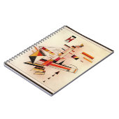 Zeker, beroemde pantsering door Wassily Kandinsky Notitieboek (Linkerzijde)