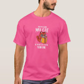zeker dat mijn kat slimmer is dan uw hond-Intell T-shirt (Voorkant)