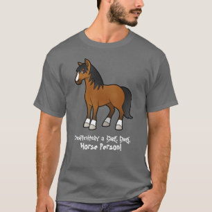 Zeker een Paard Peron T-shirt