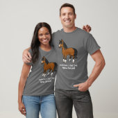 Zeker een Paard Peron T-shirt (Unisex)