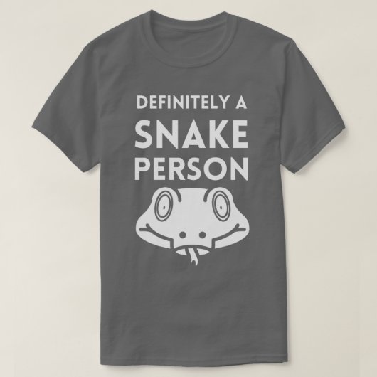 Zeker een slang Person 73 T-shirt (Design voorkant)