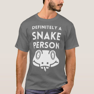 Zeker een slang Person 73 T-shirt