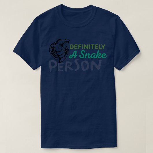 Zeker een slang persoon 14 t-shirt (Design voorkant)