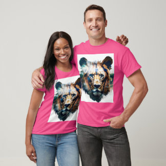 Zeker, gezien het T-shirt is roze van kleur, hij