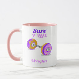 Zeker ik til gewichten Donut Mok