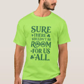 Zeker is er niet genoeg ruimte voor ons allemaal t-shirt (Voorkant)