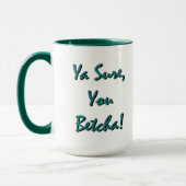 Zeker, jij Betcha. Mok zomer (Links)