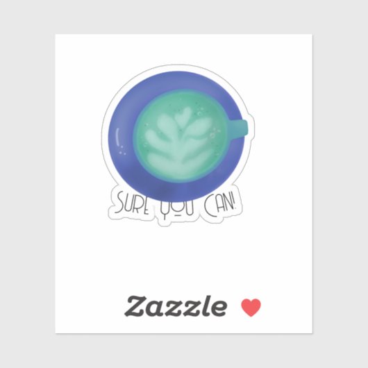 Zeker Kan Je Het Sticker (Vel)