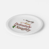 Zeker Naughty Papieren Bordje (Gekanteld)