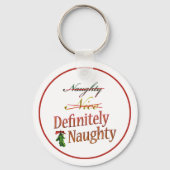 Zeker Naughty Sleutelhanger (Voorkant)